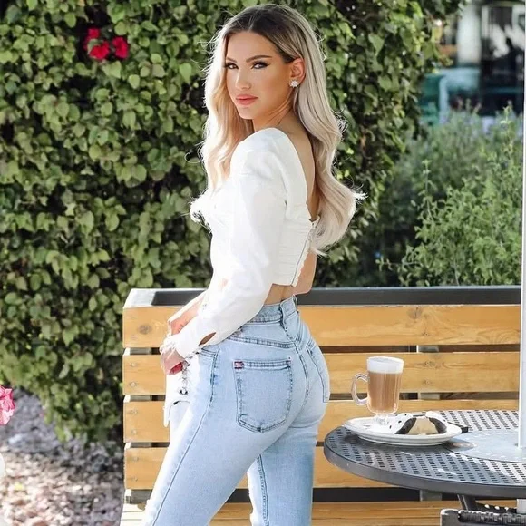 NBD one sleeve top - Picture 2 of 7